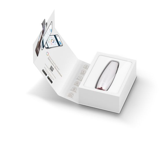 Мікрострумова ручка для підтяжки шкіри обличчя GESKE MicroCurrent Face-Lift Pen 6в1 white, Бежевий | Зображення 8