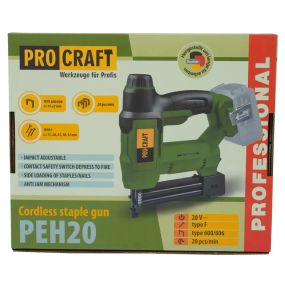 Аккумуляторный степлер Procraft PEH20 (Без акб и зу)