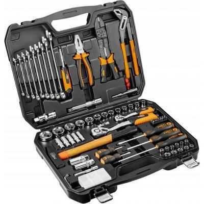 Набор инструментов Neo Tools 100 ед., 1/4 ", 1/2", CrV, кейс (08-920) - Топ Продаж!