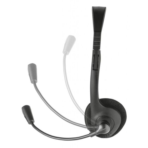 Навушники Trust Primo Chat 3.5mm BLACK (21665) | Зображення 2