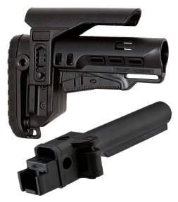 Складной приклад DLG Tactical Складной приклад ак 74 Складной телескопический приклад для ак Приклад для ак 74