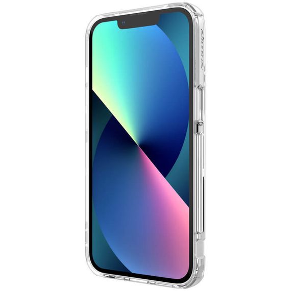 TPU чехол Nillkin Nature Pro Magnetic для Apple iPhone 15 (6.1") Бесцветный (прозрачный) | Зображення 3