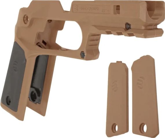 Накладки на руків’я Recover Tactical CC3P Tan для 1911 Black/Tan | Зображення 2