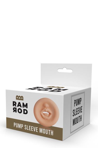 Мастурбатор насадка для помпи Dream Toys RAMROD PUMP SLEEVE MOUTH Sex Aura | Зображення 1