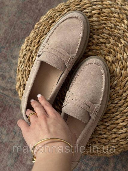 Женские лоферы cream ДЛ7295 | Зображення 1