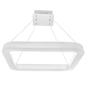 Светильник потолочный подвесной светодиодный на 4 плафона BR-997S/43W WH