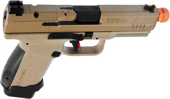 Пістолет страйкбольний Canik Air TP9 Elite Combat FDE | Зображення 1