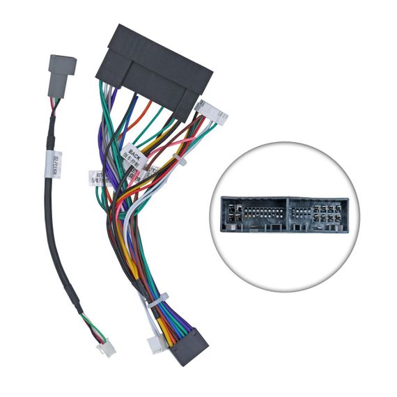 Перехідник живлення серії QIV з адаптером CAN-BUS для SsangYong Tivoli, Tivolan QBR-W SY6101 (дрот)