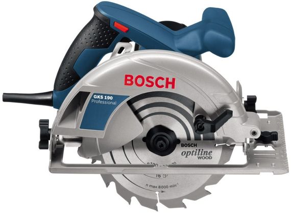 Пила дисковая Bosch GKS 190, 1400Вт, 190мм (0.601.623.000)