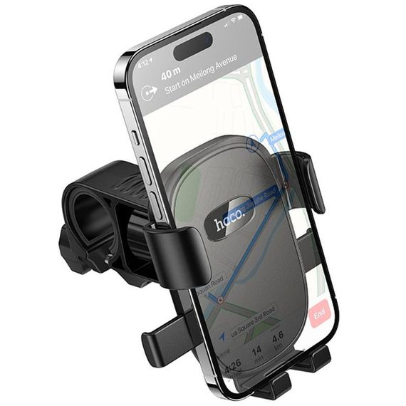 Вело- Мото- тримач Hoco H85 Knight universal holder Black | Зображення 2