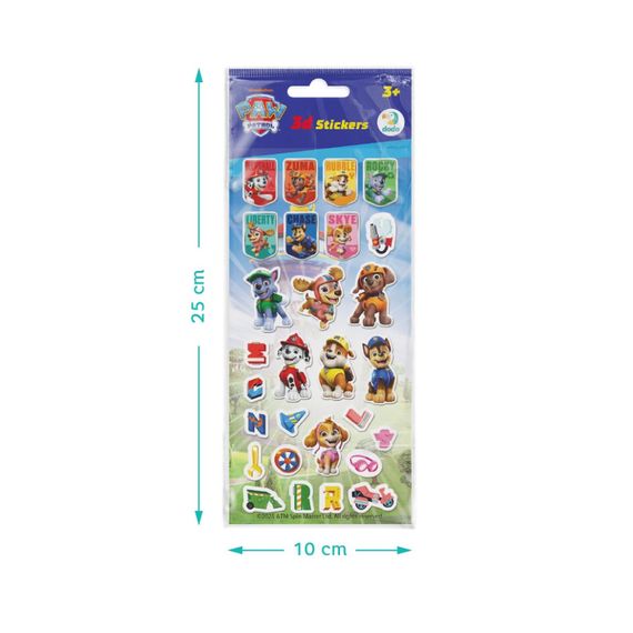 Дитячий набір 3D-наліпок "Це Щеняче Життя" 200671, 1 аркуш | Зображення 2