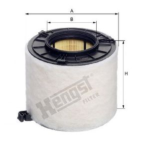 Фильтр воздушный Audi A4/A5/Q5 3.0 TDI 15-, Hengst, E1452L,
