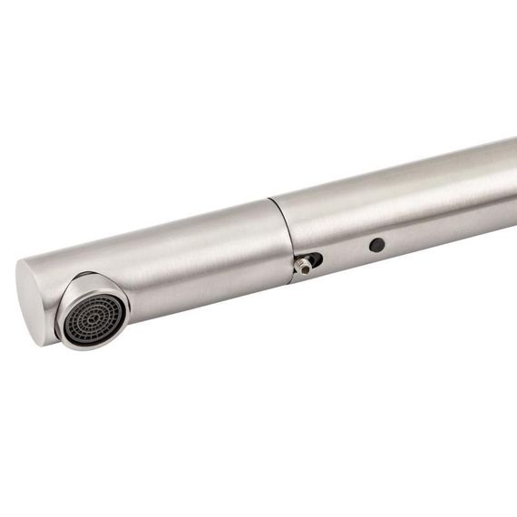Смеситель для кухни Lidz Aria 015FL1 с выдвижным изливом (k35) LDARI015FL1NKS34944 Nickel | Зображення 4