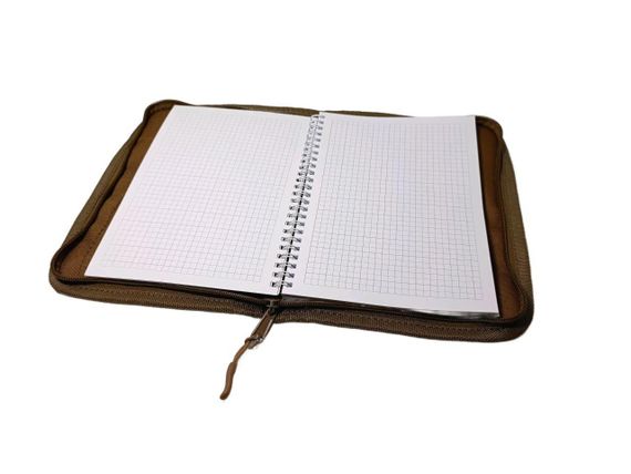 Блокнот тактичний в клітинку А5, в обкладинці Койот кордуна водонепроникна | Зображення 4