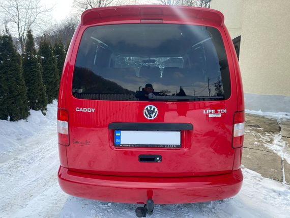 Спойлер Anatomik V1 (під фарбування) для Volkswagen Caddy 2010-2015рр | Зображення 3