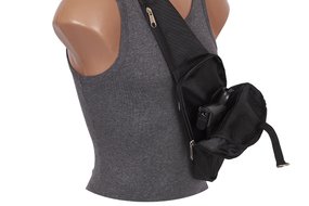 Сумка кобура для скрытого ношения пистолета, нагрудная, с быстрым доступом к оружию (водостойкая,чёрная) MAS