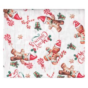 Скатертина Ardesto Christmas Gingerbread ART08HG 140х180 см
