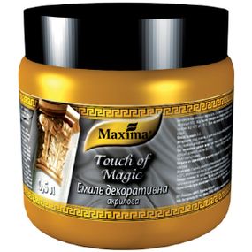 Емаль декоративна акрилова золото 0,1кг «Touch of Magic» Maxima