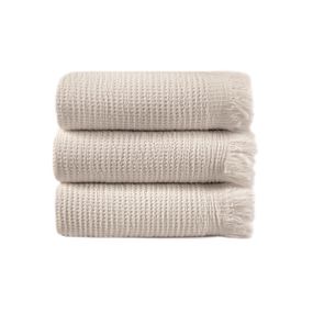 Рушник Lotus Home 100537 Туреччина 50*100 см  Бавовна + бамбук Бежевий