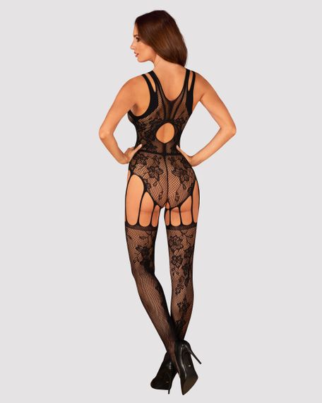 Комбинезон-сетка Obsessive F239 Черный S/M/L | Зображення 1