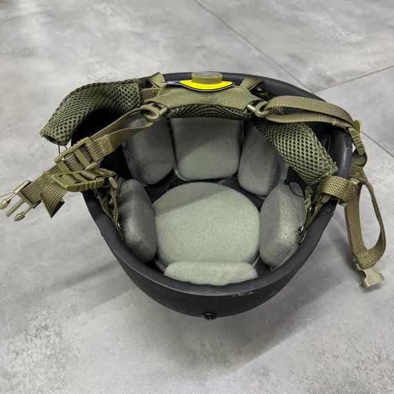 Шолом балістичний Арамід Чорний ACH PTH-IIIA, M (56) з кріпленням Wendy, Вживаний | Зображення 8