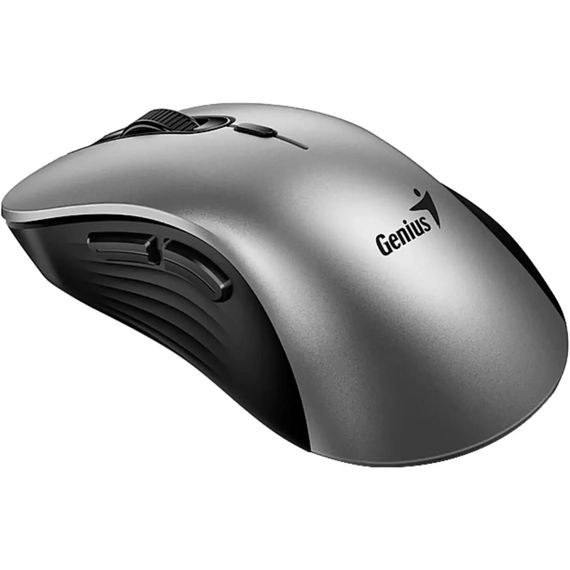 Мишка Genius Ergo 8100S AI Silent Wireless Grey (31030040404) | Зображення 1