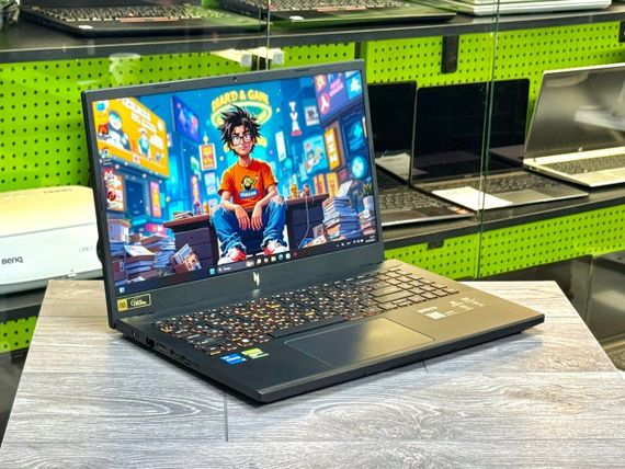 Ігровий ноутбук Acer Nitro V15 ANV15-52 / 15.6" (1920x1080) IPS / Intel Core i5-13420H (8 (12) ядер по 2.1 - 4.6 GHz) / 32 GB DDR4 / 512 GB SSD M.2 / nVidia GeForce RTX 5050, 8 GB GDDR7, 128-bit / WebCam / Win 11 Home б/в | Зображення 2