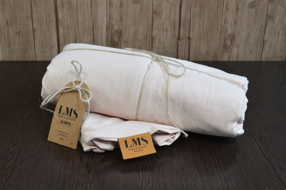 Дитяча постільна білизна Limasso Stonewashed Ranforse Baby 100х150 см Camello Roses | Зображення 6