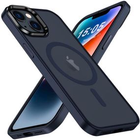 Чехол для мобильного телефона 2E Basic Apple iPhone 15 Soft Touch MagSafe Cover Dark Blue (2E-IPH-15-OCLS-DL)