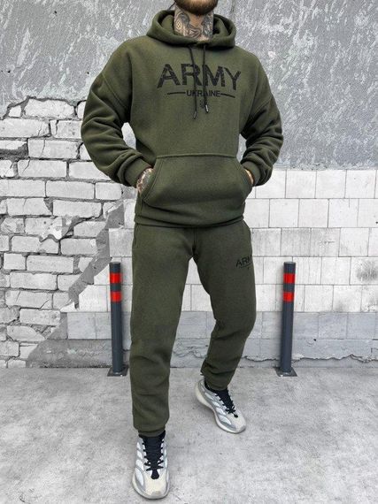 Флисовый костюм  Ukrainian army  oliva ВТ6732 | Зображення 2