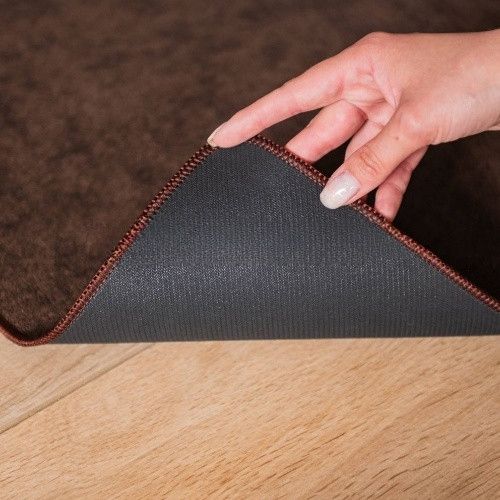 Килимок універсальний для підлоги вовна 45*75см коричневий Дариана | Зображення 3