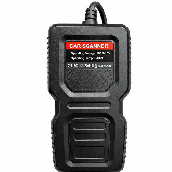 Автомобільний діагностичний сканер V519 OBD2, Червоний/ Автосканер помилок/тестер діагностичний для авто | Зображення 4