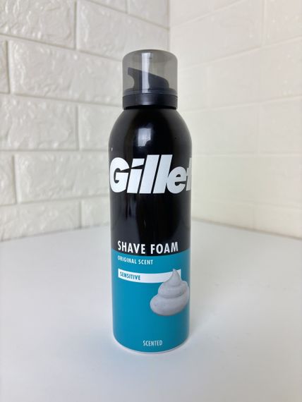 GILLETTE піна для гоління оріджінал для чутливої шкіри 200 мл