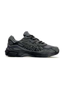 Чоловічі кросівки ASICS Gel-NYC Dark Grey Black (замша , текстиль) 42 26,5