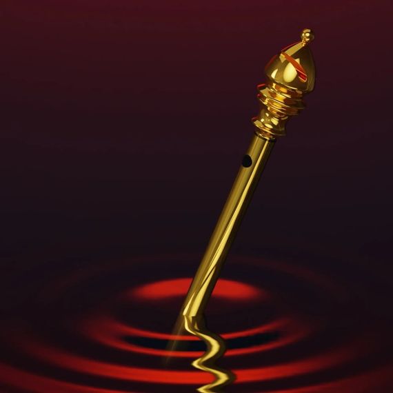 Мини-вибратор Bishop из коллекции UPKO ,, Шахматы,, золотой sexstyle | Зображення 10