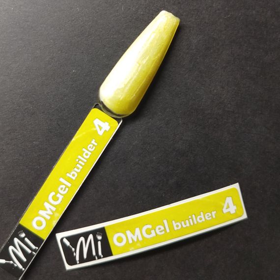 Наклейка на типсу (палитру) для геля Mi OMGel №04 (9 x 55 мм)