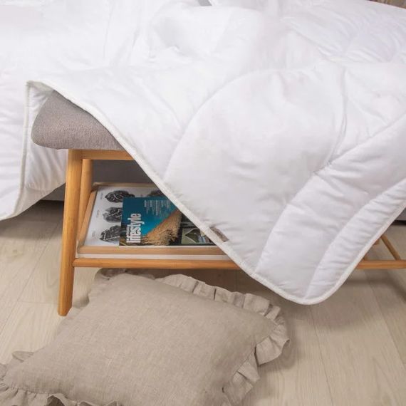 Ковдра двоспальна силіконова Viluta Relax Light 21374 170x210 см біла | Зображення 5
