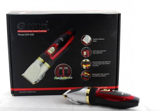 Професійна машинка для стрижки волосся Gemei GM-550 | Зображення 1