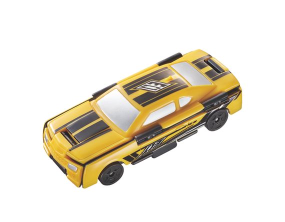 Машинка-трансформер Flip Cars 2 в 1 Черный спорткар и Классический спорткар (EU463875B-04) | Зображення 1