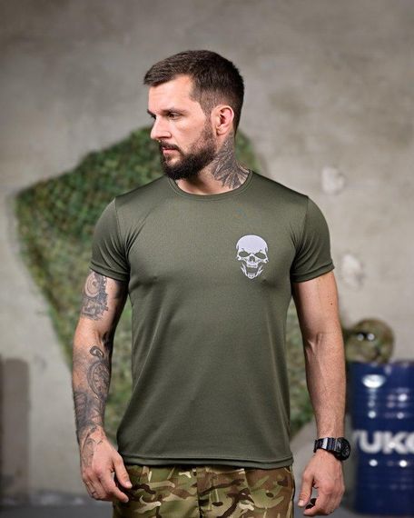 Тактична потоотводяща футболка Донецька область oliva РП7342 | Зображення 1