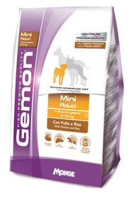 Корм Gemon Dog Mini Adult Chicken сухой с курицей для взрослых собак мелких пород 3 кг