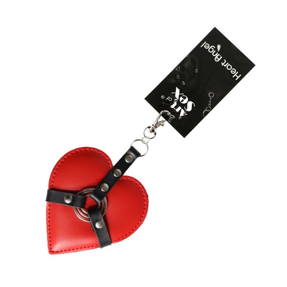 Брелок на карабіні для ключів Art of Heart Angel, Червоний sexstyle