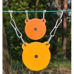 Стойка малая с гонгами 150мм и 200мм Сателит