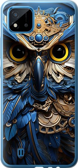 Чехол на Realme C11 2021 Сова v2 "5649u-2485-17620"