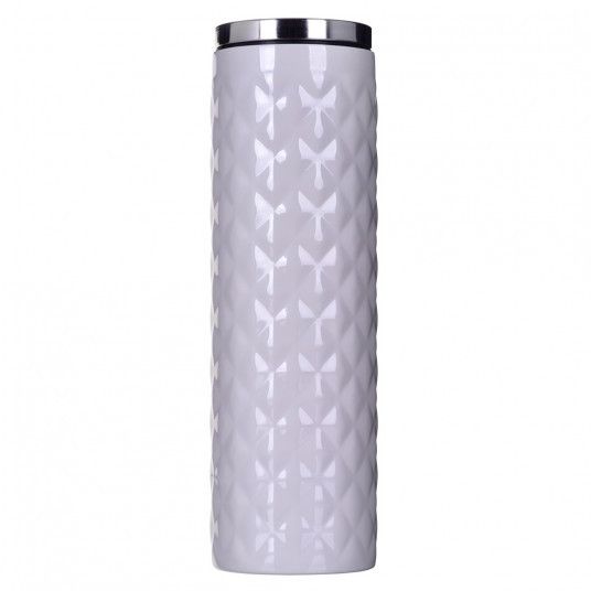 Термокружка Maestro MR-1648-45-GREY 450 мл из нержавеющей стали с трубочкой герметичная | Зображення 3