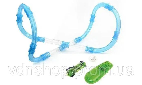 Трубки, що світяться, CHARIOTS SPEED PIPES / трубопровідний автотрек / гоночний трек (27 деталей)