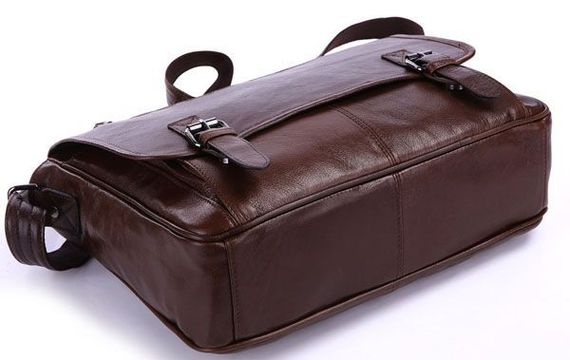Сумка мужская Vintage 14089 под формат А4 Коричневая | Зображення 6