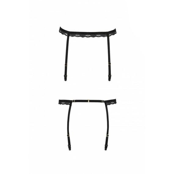 Пояс-стрепи для панчіх Passion Exclusive SHELLY GARTER BELT XXL/XXXL, black | Зображення 4
