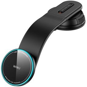 Автодержатель с БЗУ WIWU CH-327 Universal Automatic 15W Black