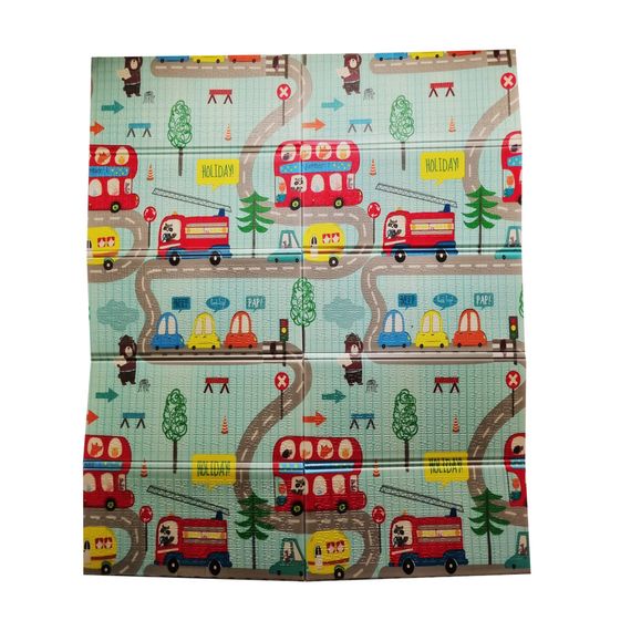 Термокилимок двосторонній Транспорт K6603-1, 180х200 см | Зображення 2